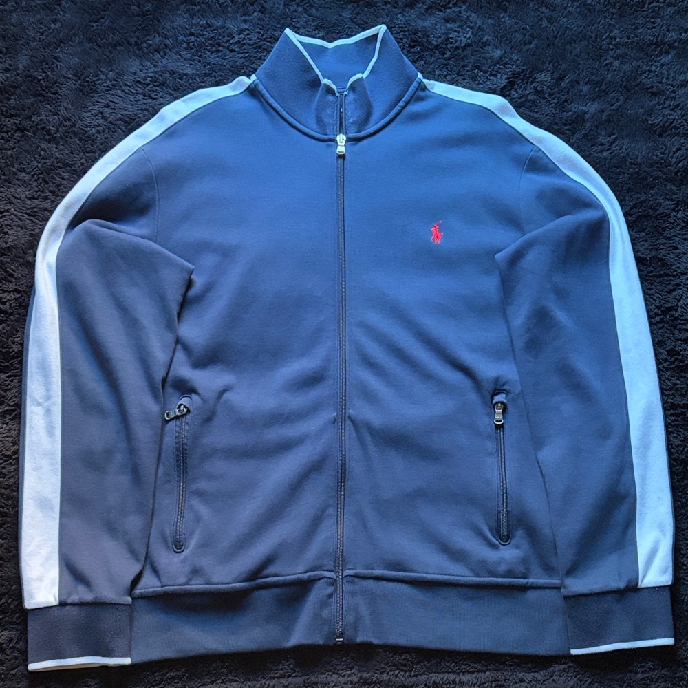 Polo Ralph Lauren Navy Zip-Up Jacket